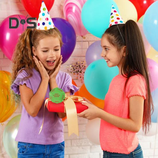 1/2Pcs Santa Swap Gift Exchange Dice 12 Different Sides Christmas Exchange Dice Game Party Supplies for Holiday Fun