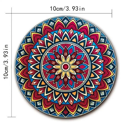 8 Pcs Wooden Coasters, Waterproof & Stain Proof, for Table Decor Placemats, Natural Wood Look, Durable