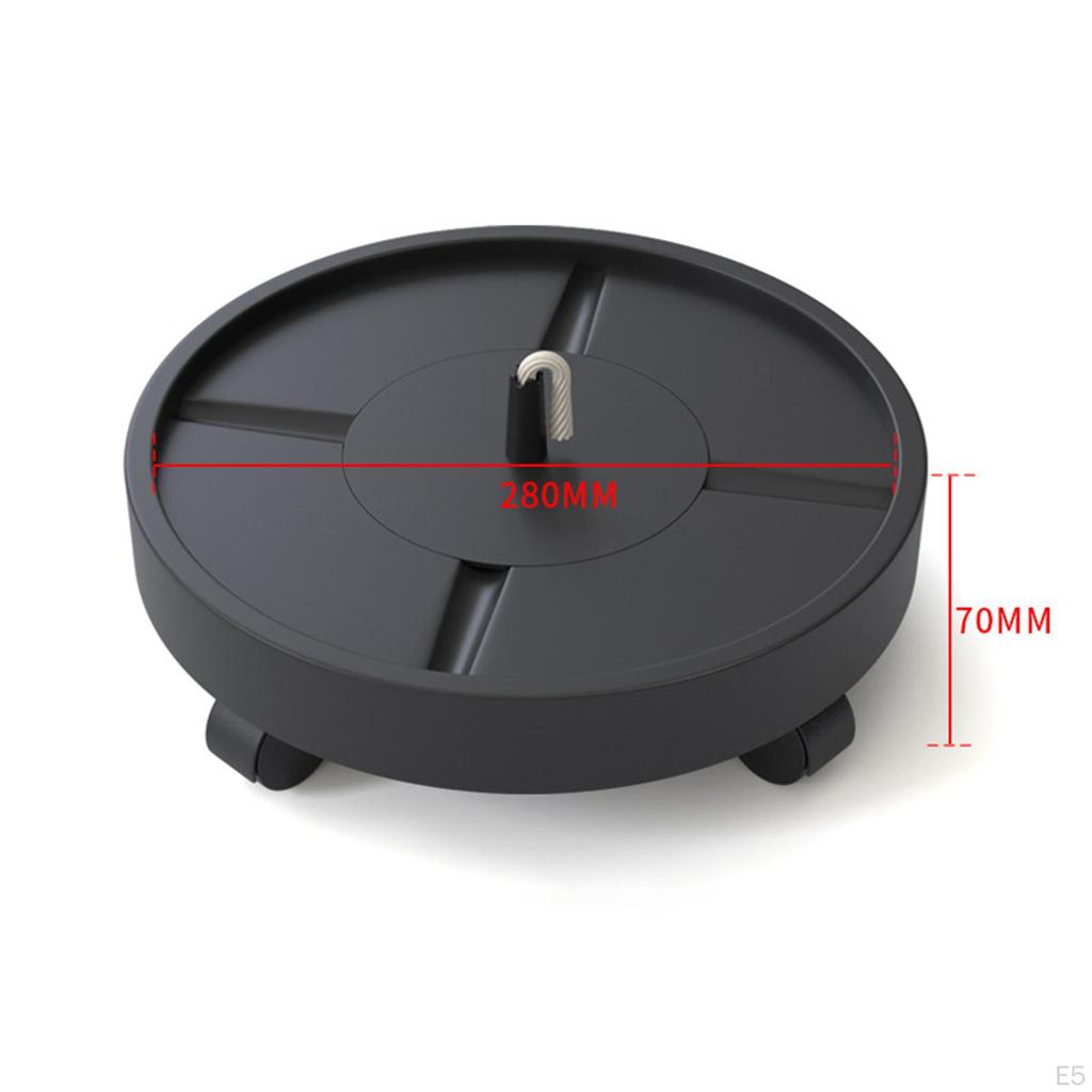 Wheels Movable Base er Tray for Garden indoor e outdoor Yard Pots
