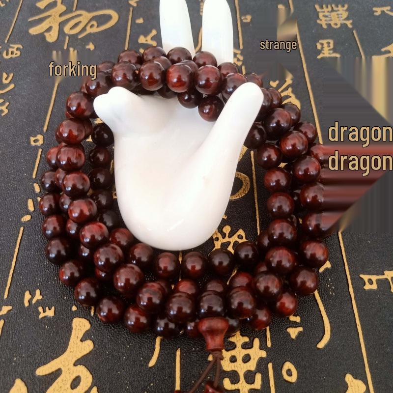 Red Sandalwood Offcuts: High-Density, Super Hard Materials for Hairpins, Suona Rods, Prayer Beads, and Erhu.