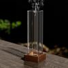 Modern Incenses Burners with Glass Ashes Catcher Anti Ashes Flying Inverted Incenses Stick Holder Stand Home Decors