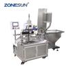 ZONESUN ZY-819S3 Automatic Flat Rotary Stamping Machine Can feed bottle caps automatically Customize the machine according to your product
