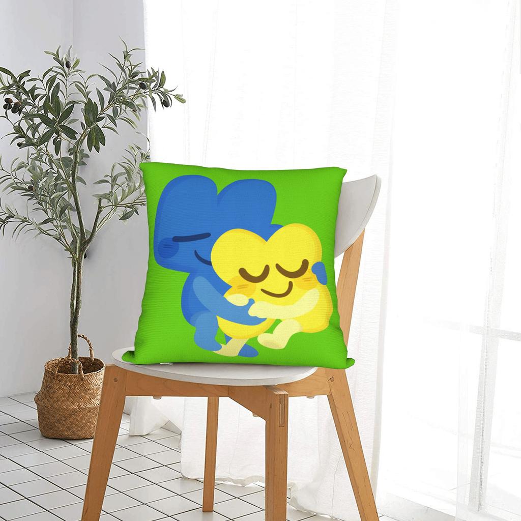 Pillow Cover BFDI Cartoon  Fashion Pillow Case For Chair Sofa Home Decor Pillowcases