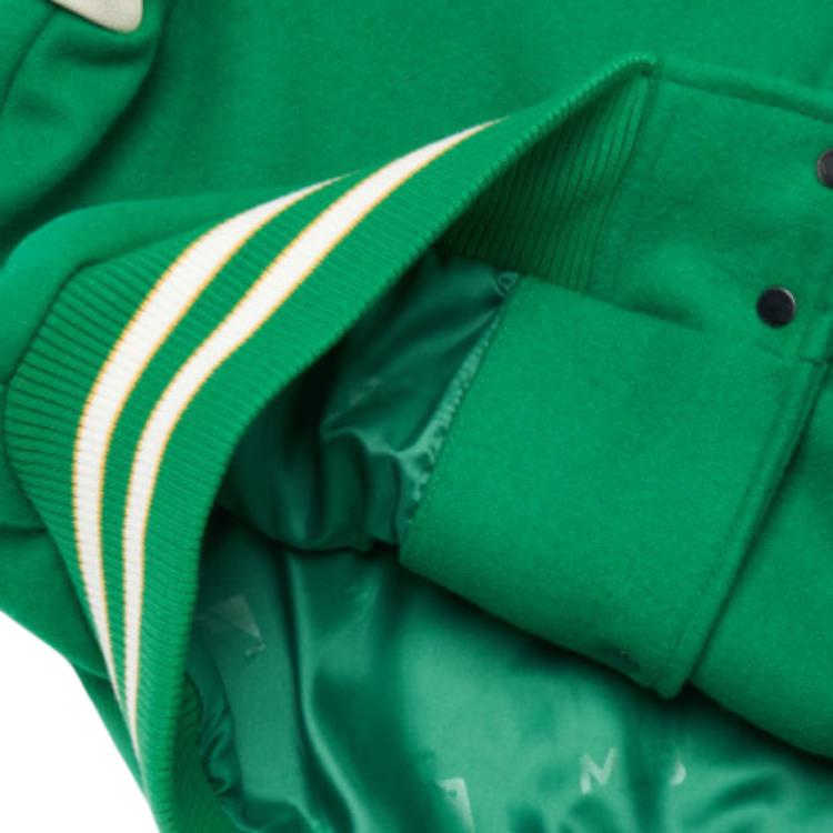 New MLB Baseball Jacket Unisex Green 3AJPB0121-50GNS