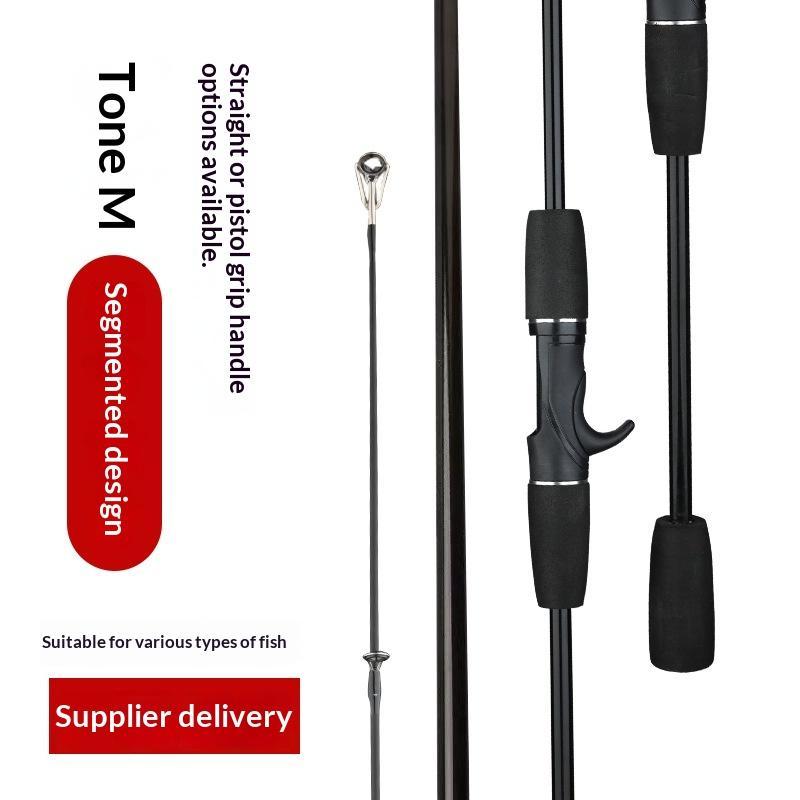 1.65M 1.8M 2.1M Ultralight Fishing Rod M Fishing Rod Carbon Hard Adjustable Insertion Lure Rod