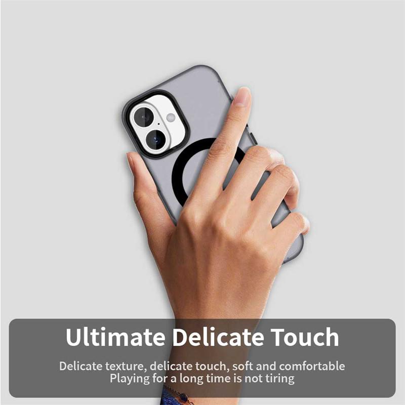 Magnetic For iPhone 17 Case Magsafe Wireless Charging Cover For apple iPhone 17 Air iPhone 17 Pro Max Matte PC Protective Cases
