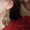 Water Drop Tassel Earrings New Chinese Retro Temperament High-end Ear Hook Niche Fashion Design Earrings Women
