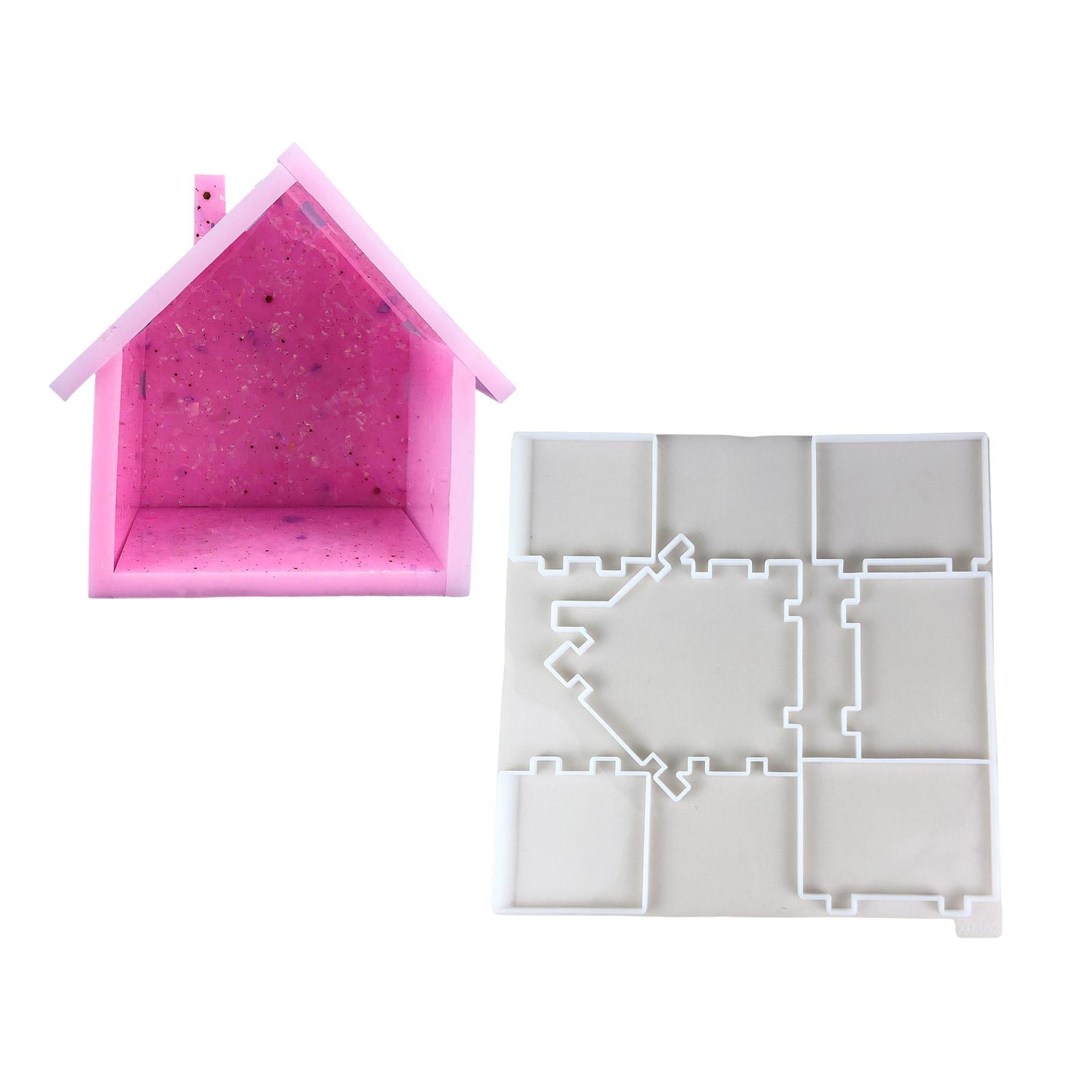 

Креативный брелок Касты Форма Прочный Силикон Дом Форма Стильная Форма для Имен на заказ Товары для рукоделия Ежедневное использование