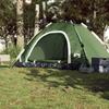 5 Person Camping Tent Green Quick Release