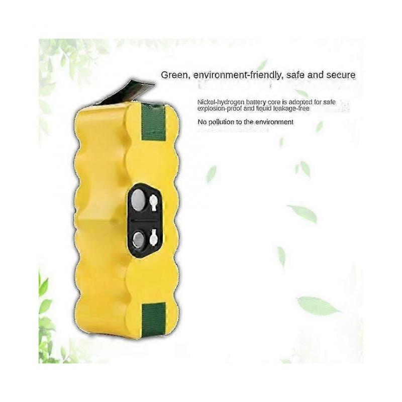 14,4V 6000mAh Robotstofzuiger Batterij voor 500 600 700 800 900 Serie 620 650 770 780 580 Batterijen