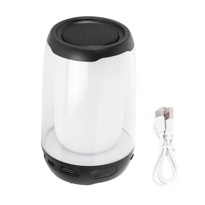 Altavoz Bluetooth Subwoofer Transparente Portátil Mini Altavoz Inalámbrico con Luz Ambiental para Hogar Exterior