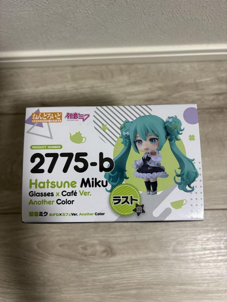 [USED] Good Smile Lottery Hatsune Miku Nendoroid Glasses X Cafe Ver. Last Prize