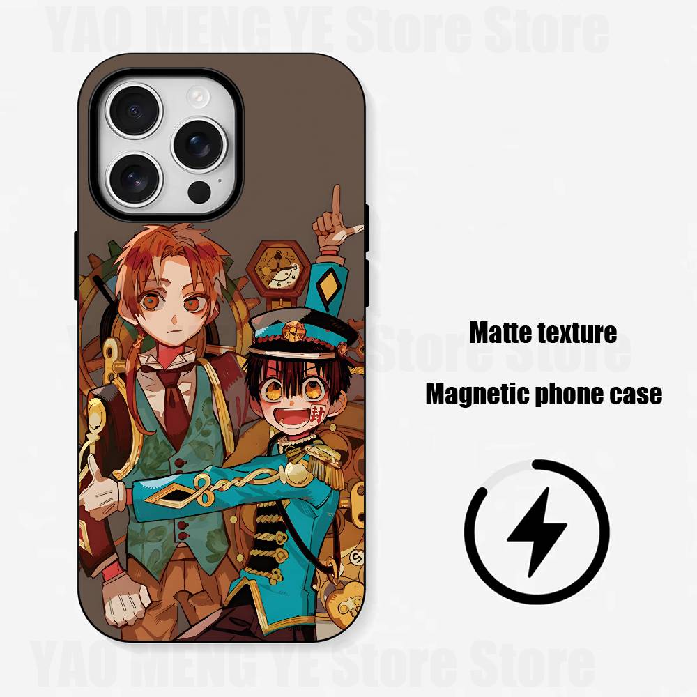 

Yugi Amane Tsukasa Twin Matte Magnetic For Case For iPhone 17,16,15,14,13,12,11 Pro Plus Mini Max Frosted Cover iPhone17