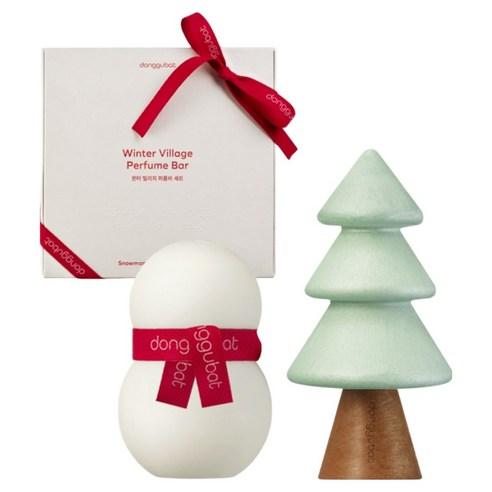 DONGGUBAT Winter Village Perfume Soap Bar Set 2 Types (1 Set)
