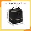 Nail Polish Storage Bag Carrying Case Dustproof Large with Handle Organizer Box for Lipstick Perfume