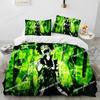 Anime My Hero Academia Izuku Deku Bedding Set Printed Set Duvet Cover Sheet Pillowcase Bed Full Quilt Cover Soft Queen King Size