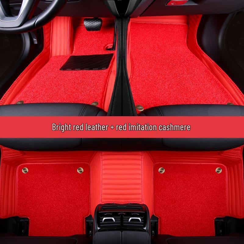 Compatible Car Floor Mats for Jetta VS5 (Models 2019-2023) - Enhanced Double-Layer Design