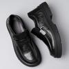 Men's Trends Leather Loafers Shoes Men's Formal Party Business Negotiation Social Office Shoes Comfort Round Toe Shoes