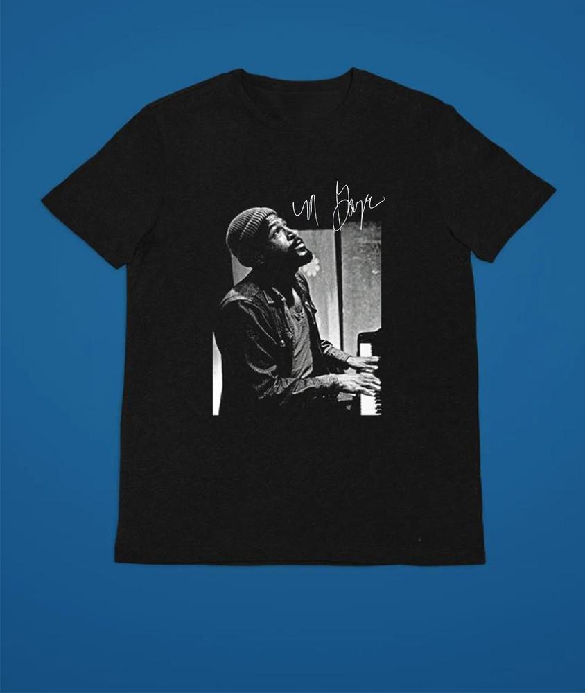 Marvin Gaye Men s Black Tee Best Gift Unisex T-Shirt All Size S - 2345XL Unisex T-Shirt XXXL