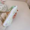 Elegant Flower Print Cosmetic Pouches Compact Cotton Storage Bag Makeup Bag For Lipstick And Essential