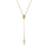 European American Fashion Cross Necklace Clavicle Chain