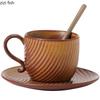 Japanese Retro Ceramic Coffee Cup High Beauty  Mug Milk Cup Juice Beverage Cup Household Breakfast Cups Tea Cups Water Cups