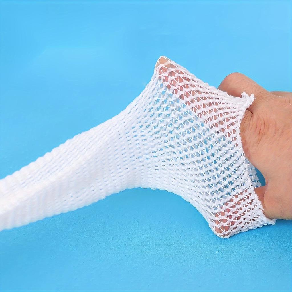 Multi-Functional Elastic Gauze Bandage - Light Beige-Friendly and Breathable, Suitable for Wrist, Elbow, Knee | 2.5cm x 2m