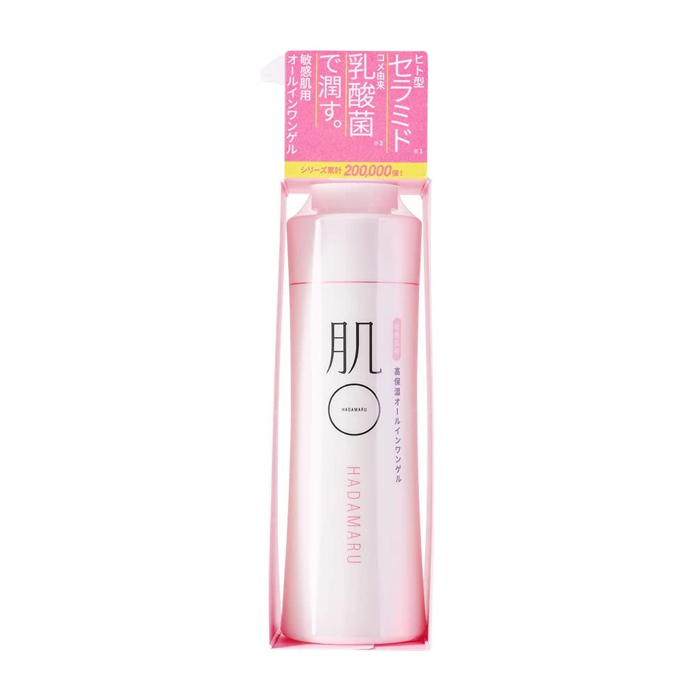 Hadamaru Gel Pump for Skin Concerns Skin Hypoallergenic Ceramide Highly Aqua Moisture Skin Care All-in-One (150g / 5-in-1 / Type) (Sensitive / / /