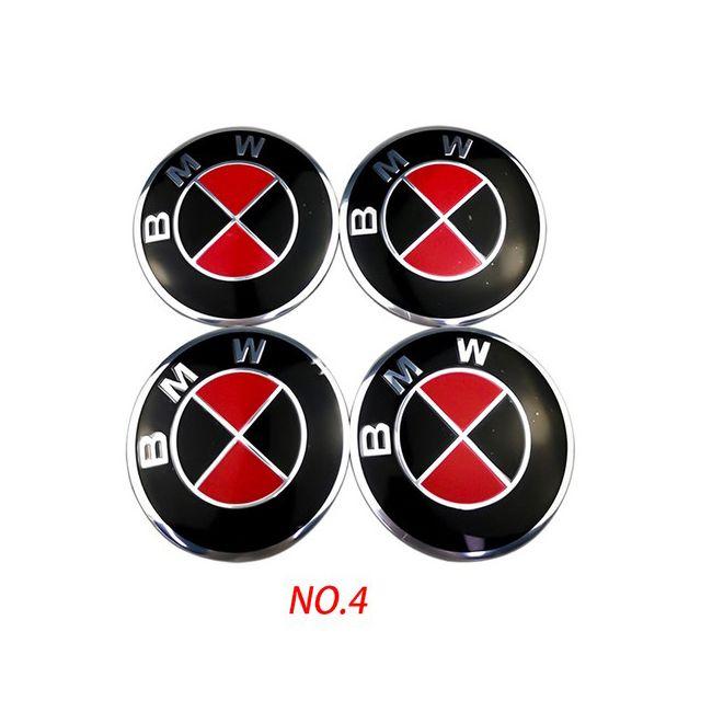 Car Steering Wheel Hub Caps Center Emblem Badge Sticker DIY Sticker For All BMW E46 E39 E38 E90 E60 E36 F30 F20 X1 X3 X5 M Logo
