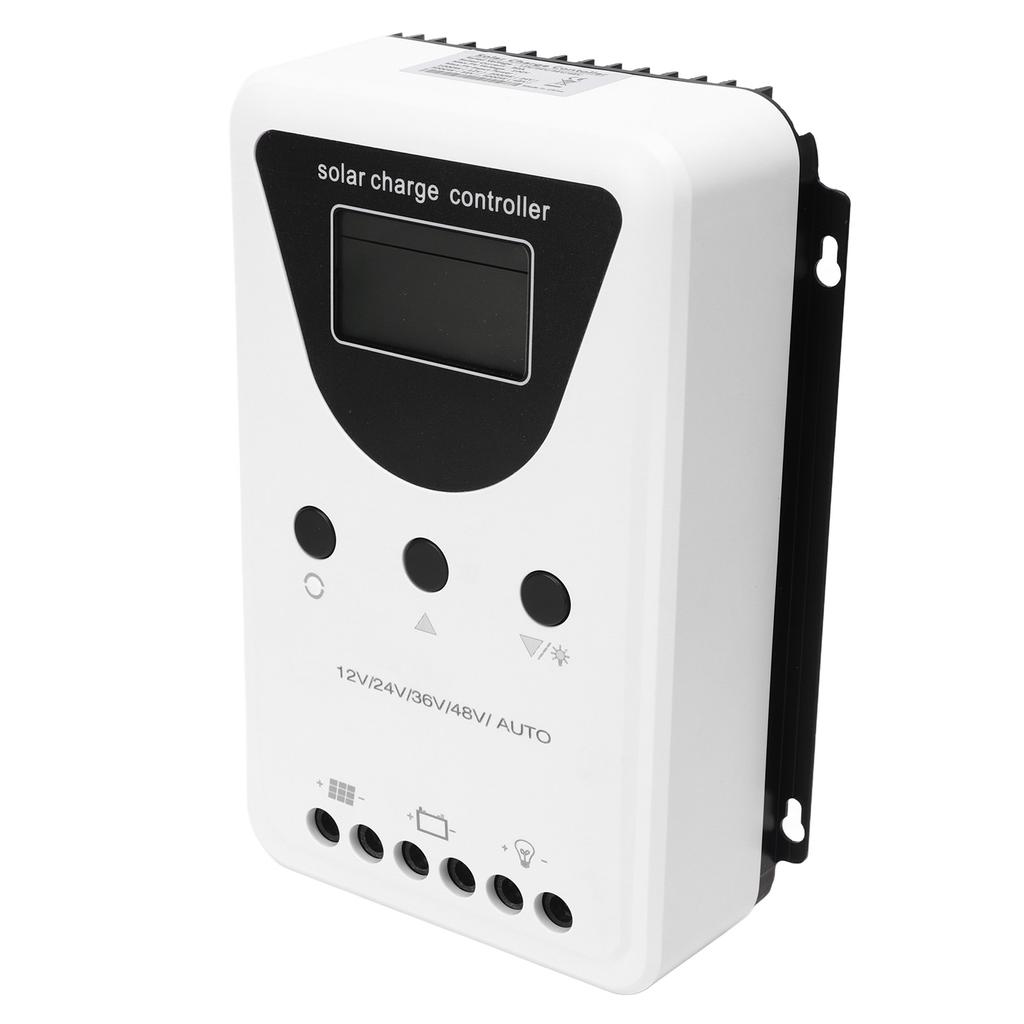 12V 24V 36V 48V PWM Solar PV Controller with LCD Display and Dual USB Ports Solar Charge Controller 100A
