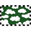 Plaid Cloud Living Room Carpet Cute Art Children Play Mat Washable Non Slip Home Bedroom Balcony Bath Rug Nersury Doormats Dec