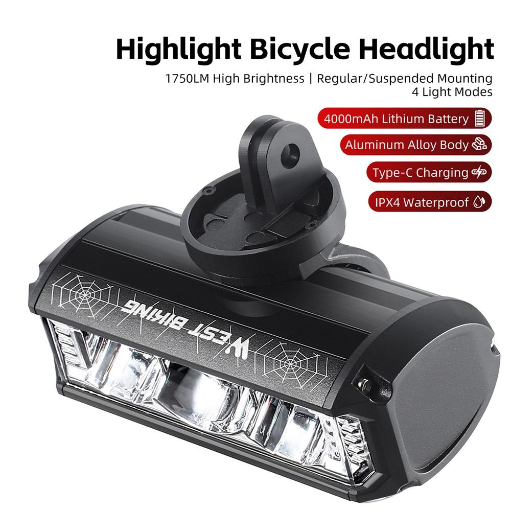 PEARL Illuminazione Per Bicicletta: Luci Anteriori E Posteriori A