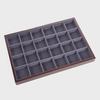 Walnut Jewelry Display Tray for Rings, Necklaces, and Bracelets