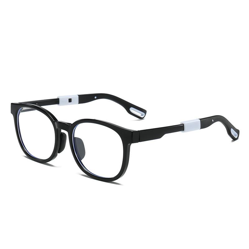 Children'S Glasses Tr90 Glasses Frame Male And Primary School Students Anti-Blue Light Frame Female Myopia Advanced Glasses