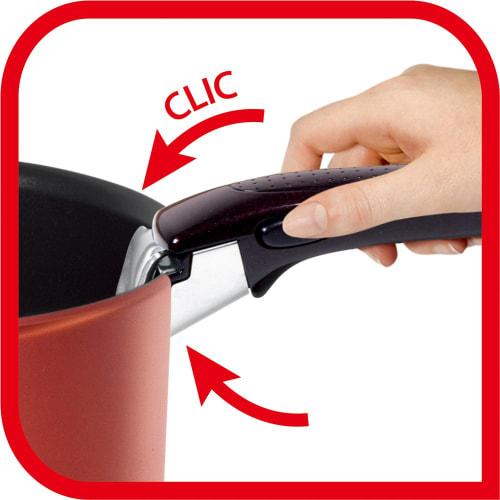 Tefal Exclusive Handle Fig Brown Ingenio Neo L99358 T-fal