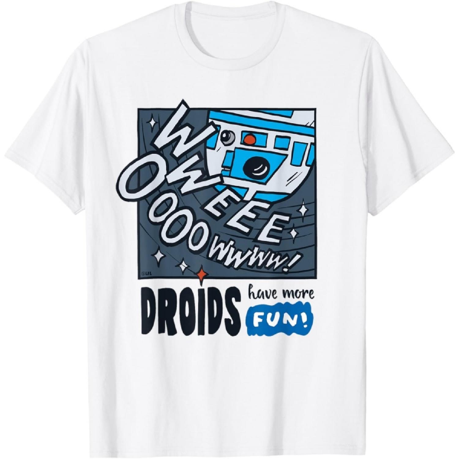 Футболка Star Wars R2-D2 Droids Have More Fun(1) S