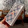 Famous Luxurious P-Paul F-Frank For IPhone 17 16 15 Plus Pro Max 12 14 Plus 11 13 Wave Corrugated Stripe Funda Phone Cover