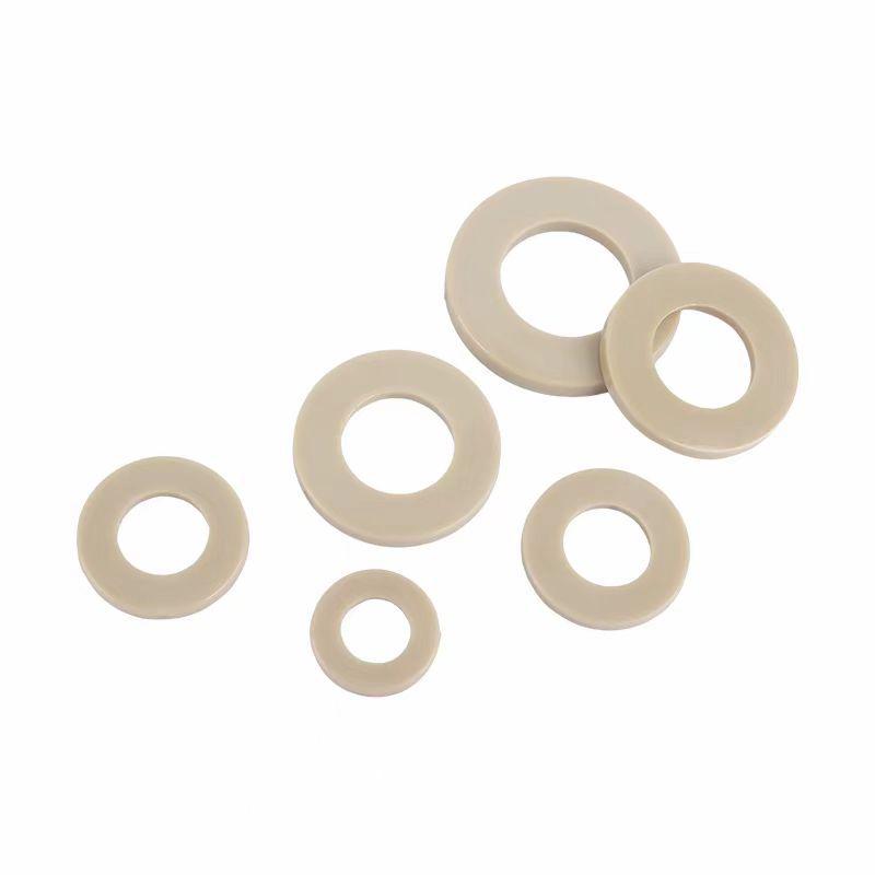 Enhanced PEEK Plastic Washer: High-Strength, Enlarged, Ultra-Thin, Acid & Alkali Resistant, High Temperature Resistant.