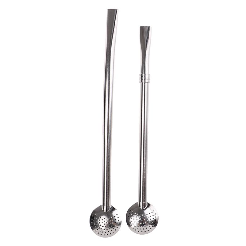 Yerba Mate Strohhalm Tee Trinken Bombillas Filterröhrchen Edelstahl Strohhalme