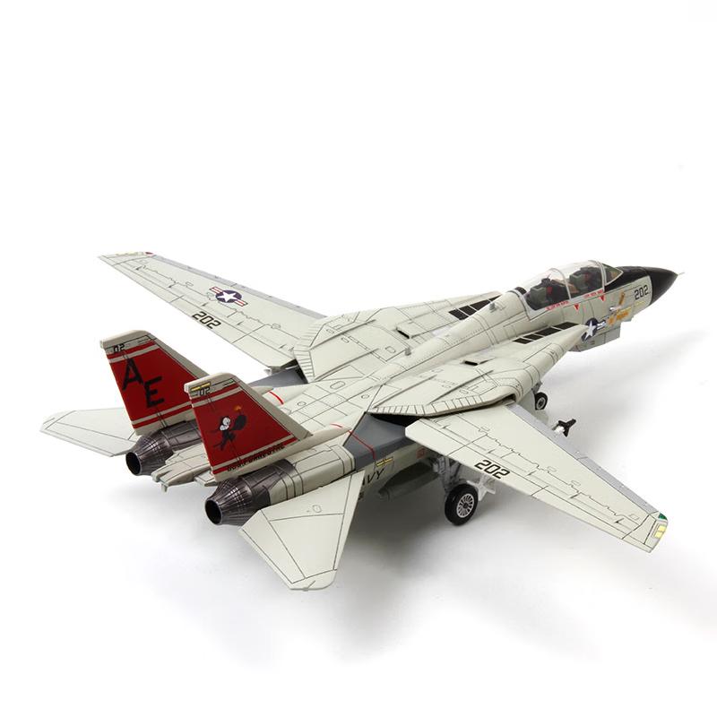 Junshi F-14A Tomcat Fighter Model (1:72 Scale)