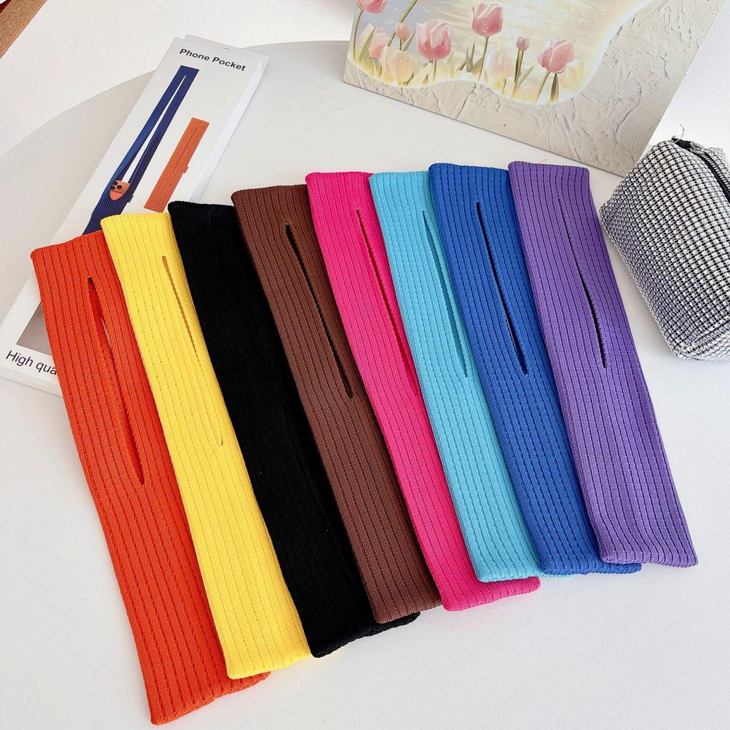 Stilvolle gestrickte Crossbody-Handtasche für Mobiltelefone – Multifunktionale Aufbewahrungstasche aus gewebtem Stoff
