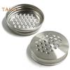 1/2Pcs Mason Jar Grater Lid for Regular Mouth Jar Easy To Carry Store Rust-Resistant Stainless Steel Strong Wear Resistance Multipurpose Canning Lids