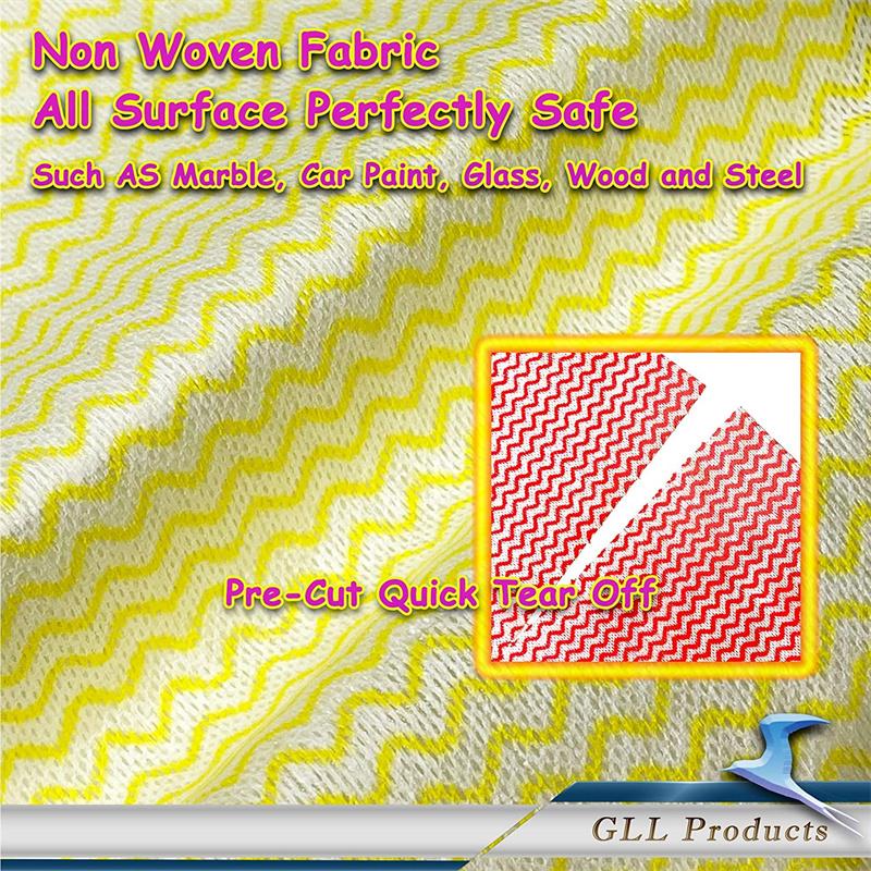 50 Pieces/rolls Kitchen Cleaning Dish Cloth Lazy Rag Scouring Pad Oil-free Disposable Dish Towel Non-woven Fabric Cleaning Rags