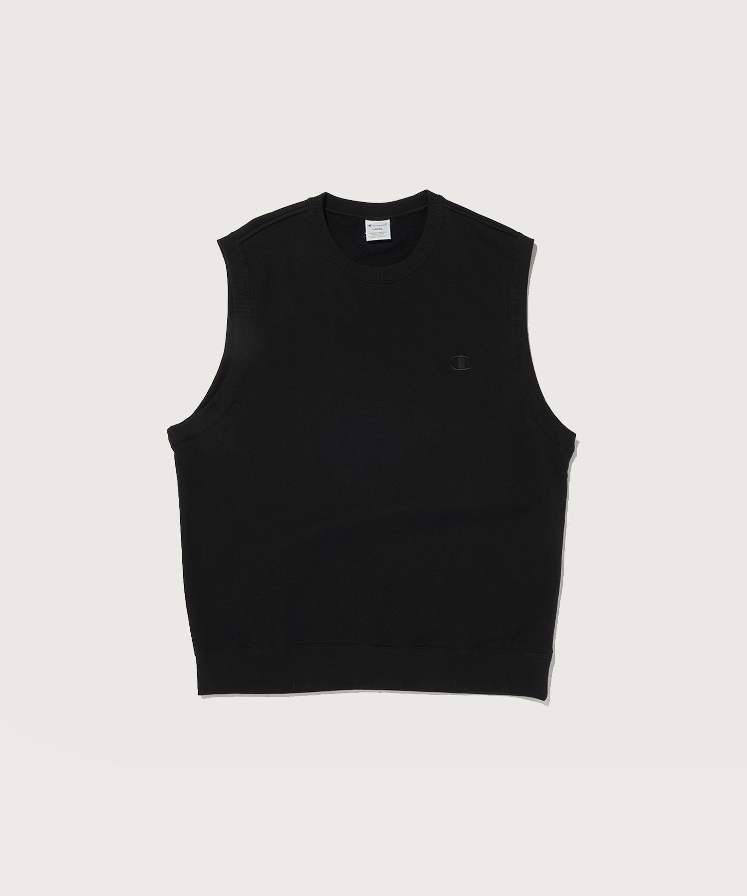 Черный объемный жилет-свитшот Champion Black/M
