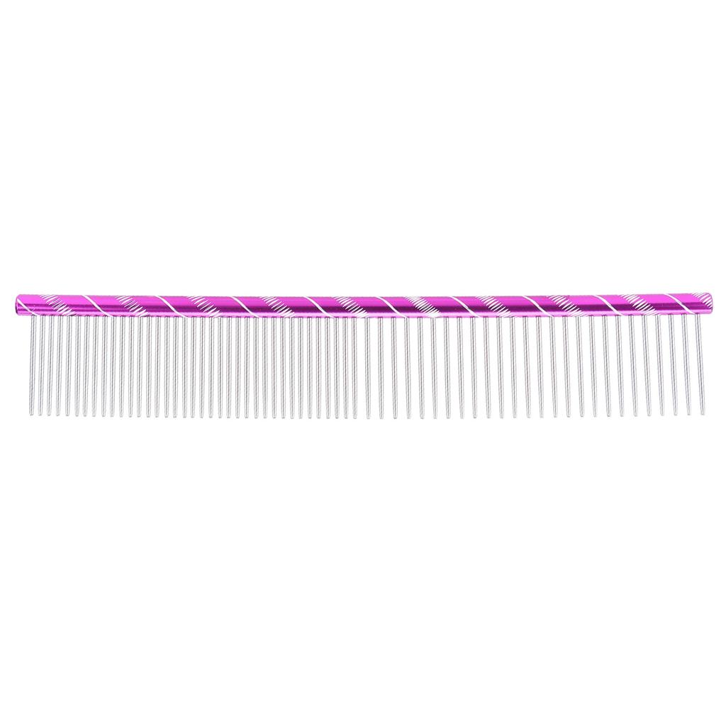 Pet Comb Sparse and Dense Double Tooth Open Knot Comb for   and Short Haired Dog Cat and Other Pets
