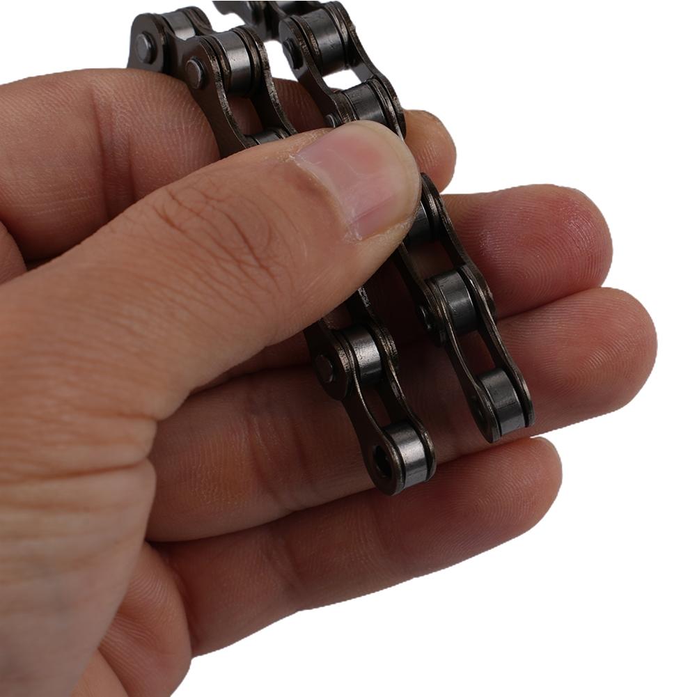 124cm/144cm Bike Chain 98/114 LinkChain Black 1Pcs