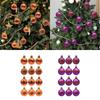 12 Pieces Halloween Hanging Ball Ornaments Easy To Use Halloween Ornaments Party Decor for Xmas Trees Haunted House Thanksgiving