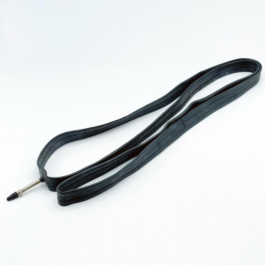 LEXOR Bicycle Tire and Long Spare Replacement Inner Tube for Road and Cross 1 Piece Tube, 700, 23C/25C, Presta, Valve, 60mm, Thick, Bikes,