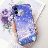 For Infinix Hot 12 Play 12i Cute Flower Butterfly Cat Painted Case For Infinix Hot12i 12Play Black Silicone Soft Phone Cases