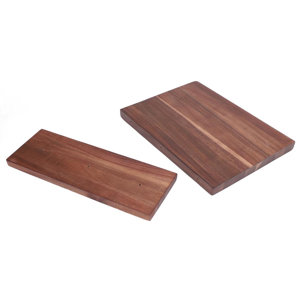 Wooden Magnetic Cutter Holder Stand Universal Double Sided Block for Kitchen Counter Display